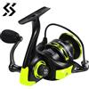 Sougayilang 1000-4000 mulinello da pesca Spinning 5.2:1 bobina in lega di alluminio ad alta velocità Max Drag 10kg Bass Carp Fishing Tackle