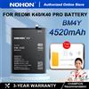 NOHON BM4Y BM56 Batteria per Redmi K40 K40Pro K40 Batteria di ricambio da gioco per Xiaomi Redmi K40 POCO F3 con strumenti gratuiti