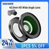 NEEWER Obiettivo grandangolare HD da 40,5 mm per Sony ZV-1F ZV-E10 A5000 A6000, 2 in 1 grandangolare da 18 mm e adattatore per obiettivo aggiuntivo macro 10x
