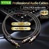 YYTCG HiFi da 3,5 mm a 2rca AudioCable 6N OFC AUX 3,5 jack stereo RCA YSplitter cavo per MP3 MP4 PC TelefoniMixer amplificatori