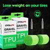 CYCLAMI 2 pz Ultraleggero Strada MTB29 Bici TPU Tubo Interno Pneumatico Francese Valvola FV 45mm Per Ghiaia 700C 32C 35C 37C 40C 47C Super Leggero