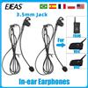 EJEAS 2PC EJEAS FBIM vivavoce 3.5mm Jack arbitro auricolare auricolare per V4C PLUS V6C PRO