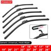 pinmoap 1PC Spazzole tergicristallo per auto Gancio universale in gomma morbida senza telaio Tergicristalli per auto senza staffa 14 "16" 18 "19" 20 "21" 22 "24" 26 "