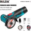 HILDA Lucidatrice per smerigliatrice angolare elettrica al litio HILDA 12V/3 pollici Mini piccola macchina da taglio portatile per uso domestico