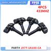 GANGLE 4PCS sensore di sistema di monitoraggio della pressione dei pneumatici per auto JX7T-1A180-CA per Ford Explorer Focus IV Kuga S-Max Transit TPMS 433MHZ JX7Z1A189A