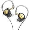 KZ Auricolari KZ EDX PRO IEM Auricolari con suono basso Unità dinamica Cuffie HiFi Cuffie sportive con cancellazione del rumore con cavo staccabile