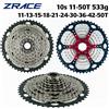 ZRACE Cassetta per bicicletta ZRACE 10 velocità MTB Bike ruota libera 11-42T / 11-46T / 11-50T staffa in lega di alluminio, cassetta 10 s