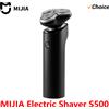 MIJIA Nuovo Rasoio Elettrico MIJIA S500 per Rasatura a Secco e Umido, Trimmer a Tripla Lama, Testina Flottante per Barba, Rasoio Elettrico da Uomo