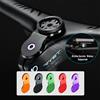 Ryet Estensione attacco manubrio bicicletta Supporto per computer Contachilometri Tachimetro Supporto cronometro Adattatore staffa esterna per Garmin Edge GPS