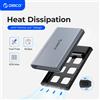 Orico Custodia per HDD esterno di tipo C da 2.5 "ORICO custodia per disco rigido da 5Gbps Design in lega di alluminio e dissipazione del calore in ABS per stile Macbook