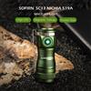Sofirn SC13 519A 5000K Mini potente luce LED 1100lm 18350 Torcia ricaricabile con magnetico