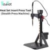 toaiot Kit pressa stealth Set di calore Inserto pressa Strumento Saldatore Punta Filo Inserto termico Dado Kit incorporato M2-M8 per parti di stampa 3D
