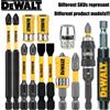 DEWALT Accessori per utensili Serie combinata con intaglio incrociato PH2 89MM 57MM 50MM Asta di prolunga per manica ad anello argento/giallo