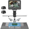 Andonstar 2025 Hot Trinocular 2000X UHD 2160P HDMI Microscopio digitale AD246SM-Plus per PCB SMD Saldatura per strumenti di riparazione del telefono
