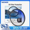 NEEWER Protezione del filtro UV NEEWER, alta definizione/30 strati di Nano rivestimento multistrato filtro UV ultrasottile per obiettivo della fotocamera