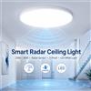 CHENBEN Lampada da soffitto a LED con sensore radar a LED Lampada da soffitto a LED con sensore di movimento 220V Illuminazione per corridoi della stanza Plafoniere a induzione del corridoio Garage
