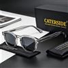 CATERSIDE Occhiali da Sole Circolari Retrò Piccoli, Design di Lusso Punk per Uomo e Donna, Protezione UV400