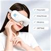 VIMYSHOW Maschera Massaggiante Pieghevole per Occhi con Musica Bluetooth e Compressione ad Airbag, Dispositivo per la Cura degli Occhi, Regalo per Affaticamento Oculare, Occhi Secchi, Miglioramento del Sonno