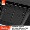 YZ Per Tesla Modello 3 Y Highland Juniper 2021-2025 Pad antiscivolo in silicone per Tesla Auto Telefono Pad di ricarica wireless Accessori