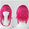 HAIRJOY Parrucca da festa cosplay media diritta rosa Vocaloid Gumi per capelli sintetici