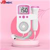 JBMBHC 3 MHz Ad Ultrasuoni Rilevatore di Frequenza Cardiaca Del Bambino Incinta Ad Ultrasuoni Monitor del Battito Cardiaco Monitor Fetal Doppler Stetoscopio Per La Pregna