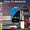 GUHUAVMI 2025 Nuovo Acido Urico Grassi nel Sangue Astuto Della Vigilanza Degli Uomini ECG + PPG Polso Pressione Sanguigna Chiamata Bluetooth Sport Laser Cura Orologio di Monitoraggio della Salute