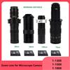 YIZHAN Ingrandimento regolabile 130X 150X 180X 42/50mm Obiettivo per microscopio Zoom C Obiettivo per fotocamera per microscopio digitale HDMI VGA USB