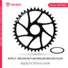 GOLDIX PASS QUEST Corona offset da 0 mm 32T/34T/36T/38T/40T/42T Corona larga stretta a montaggio diretto per SHIMANO M6100 M7100 M8100 M9100