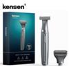 KENSEN S1 Tagliacapelli Elettrico Rasoio Corpo per Gli Uomini 2 in 1 Rasoio Professionale Rasoio Naso Capelli Barba Trimmer Rasatura Rasoio MEG-578