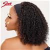 Sleek Parrucca per capelli umani ricci crespi per donne nere 250% densità Glueless brasiliana Remy Jerry Curl capelli completamente fatti a macchina