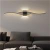 DARHYN Lampada da parete moderna a LED Lampade da parete a striscia lunga Sfondo TV Illuminazione decorativa per camera da letto Soggiorno Apparecchio di illuminazione per interni domestici