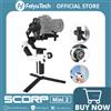 FeiyuTech SCORP Mini 2 per smartphone Mirrorless Camera Action Camre, stabilizzatore a 3 assi per Sony/GoPro/iPhone, tracciamento AI