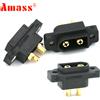 U-Angel-1988 1 / 2 / 5 / 10 / 20 PCS Amass XT60EW-M Connettore maschio XT60E montabile per aereo drone RC Drone da corsa FPV