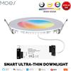 MOES ZigBee Downlight TuyaUltra lampada a tubo sottile Lampada spot 6W RGB Cambia luce calda fredda Funziona con Alexa Google Home Smart Life