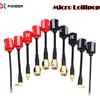 U-Angel-1988 2 pz FOXEER Micro Lollipop V4 Antenna Ad Alto Guadagno 5.8G 2.5DBi Omni RHCP SMA/RP-SMA/Angolo/Dritto MMCX/UFL Super Mini VTX Antenna