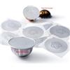 i Cafilas ICafilas Capsule ricaricabili Coperchi per cialde Adesivi in fogli di alluminio per Nespresso Vertuo Next Macchina per caffè automatica
