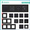 BSEED Interruttore Della Luce Da Parete 1/2/3Gang 1/2Way Presa Elettrica Da Parete USB Tipo-C Porta di Ricarica Funzione Telaio In Plastica Combinazione FAI DA TE