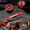 MOWOK 650 accessori moto posteriore anteriore coperchi del liquido dei freni e protezione del tappo di riempimento dell'olio per Z650 Z Ninja 650 VERSYS 650