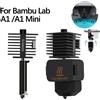 BEGRINT Kit Hotend per Bambu Lab A1/A1 Mini/A2L, Gruppo Hot End ad Alta Velocità con Ugello in Acciaio Temprato da 0.2/0.4/0.6/0.8mm, Componente per Stampante 3D