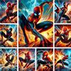 KAYOU Marvel Spider Man 5D pittura diamante fai da te mosaico supereroe arte punto croce ricamo strass decorazioni per la casa regalo per bambini