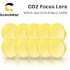 Cloudray 3/5/10PCS USA CVD Obiettivo di messa a fuoco ZnSe DIA 20mm FL 50.8/63.5mm per 0-200W Macchina da taglio per incisione laser CO2