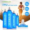 NEWBOLER Borraccia d'acqua da 750ML in TPU, pieghevole, morbida, per sport, corsa, campeggio ed escursionismo