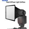 NEEWER Diffusore Universale per Flash Softbox 5' X 4' Pieghevole con Custodia Compatibile con Canon Nikon Sony