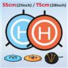 CONUSEA 55 centimetri Drone Quadcopters Accessori Universale 75 centimetri Pieghevole Landing Pad RC Dron Zerbino Quadcopter Parcheggio Grembiule Prato Grembiule Pad Regali
