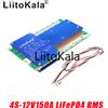 LiitoKala 4S 12V 100A/150A/200A BMS Scheda di Protezione per Batterie LiFePo4 al Litio Ferro Fosfato con Bilanciamento della Carica