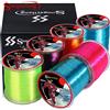 Sougayilang 500M Lenza da pesca in nylon realizzata in materiale giapponese Monofilamento a lenza forte per accessori per la pesca alla traina e alla carpa