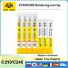 ANSIKI OSS C210 C245 Punta del saldatore per JBC HS-02 T80 Saldatore universale compatibile T210 T245 Stazione di saldatura Strumenti di saldatura