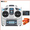 U-Angel-1988 Radiocomando MicroZone MC6C 6C-Mini V2 2.4G 6CH con Ricevitore MC7RB per Aeromodelli RC ad Ala Fissa/Auto/Barche/Aerei Giocattolo