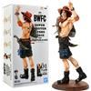 Bandai 25CM Anime One Piece Portgas D Ace Figura BWFC World Figure Colosseo 10th See You Again Wave Ace Zoukei Ou Action Figure PVC