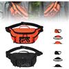 SOYAVISION Marsupio da moto cintura sportiva da esterno marsupio da moto impermeabile borsa da viaggio tattica per cellulare marsupio